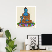 Medicine Buddha Poster (Thuiskantoor)