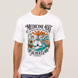 Medicine Hat Alberta Een Oase In De Prairie T-shirt