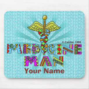 Medicine man mousepad muismat