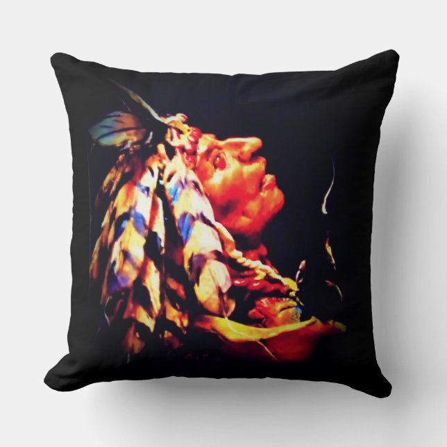 Medicine Man Throw Pillow Kussen (Voorkant)