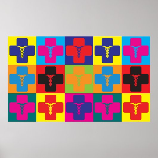 Medicine Pop Art Poster (Voorkant)