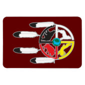 Medicine Wheel Magneet (Horizontaal)
