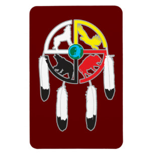 Medicine Wheel Magneet