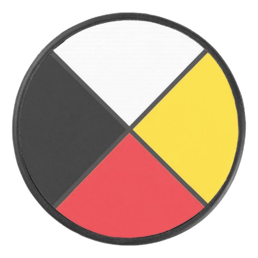 Medicine Wheel Puck (Voorkant)