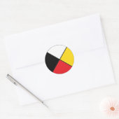 Medicine Wheel Sticker (Envelop)
