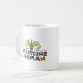 Medicinevrouw Koffiemok (Voorkant links)