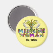 Medicinevrouw Magneet (Voorkant / Achterkant)