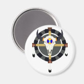 MEDICINEWIEL MAGNEET (Voorkant / Achterkant)