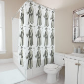 Medico Della Peste Plague Doctor Bird Beak Douchegordijn (In situ)