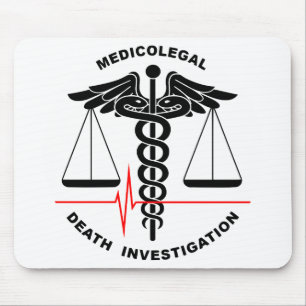 Medicowettige Muismat voor doodonderzoek