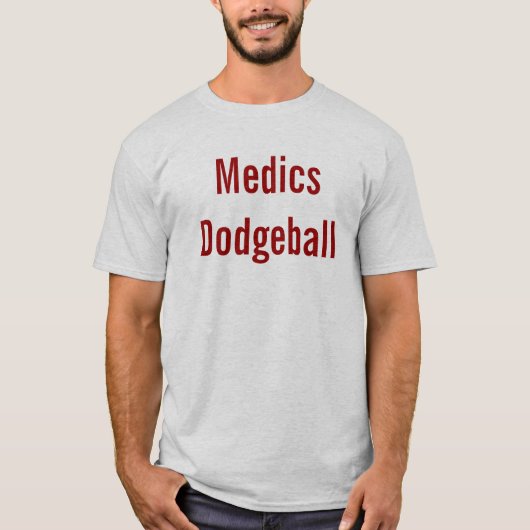 Medics Dodgeball T-shirt (Voorkant)
