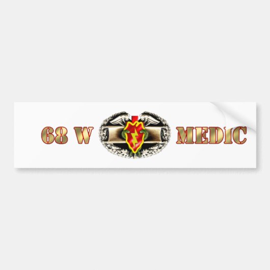MEDICUS 25E ID BUMPERSTICKER (Voorkant)
