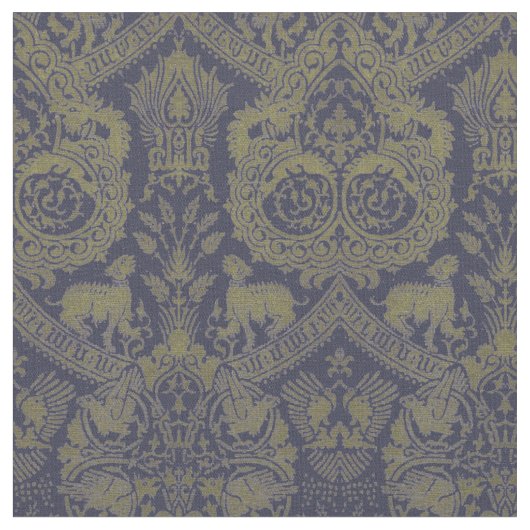 Medieval 13th Century Pattern Stof (Close Up)