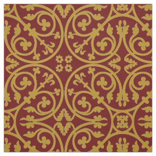 Medieval 13th Century Pattern Stof
