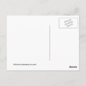 Medieval alchemist op het werk briefkaart (Achterkant)