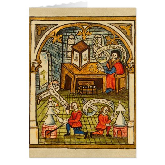 Medieval Alchemy Lab Kaart (Voorkant)