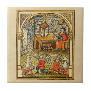 Medieval Alchemy Lab Tegeltje