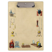 Medieval Alchemy Laboratory Science Tools Klembord (Voorkant)