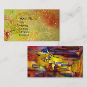 MEDIEVAL ALLEEN BIJ NACHT IN FLORENCE VISITEKAARTJE (Voorkant / Achterkant)