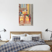 Medieval amputatie scène canvas afdruk (Insitu (Slaapkamer))