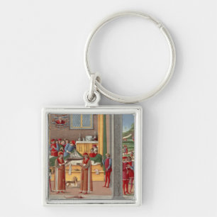 Medieval amputatie scène sleutelhanger