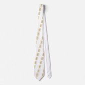 Medieval Archer die Bow en Arrow Letter Z Draw Stropdas (Voorkant)