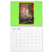 Medieval Art - Lady en Unicorn (door ACCI) Kalender (Mar 2026)