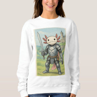 Medieval Axolotl Knight Trui