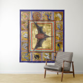 MEDIEVAL BESTIAIR, FLYBBT, BOSBOUWDIEREN WANDKLEED (In situ)