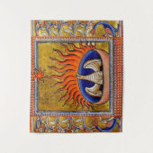 MEDIEVAL BESTIARY, PHOENIX IN RED FLAMES, LIFE TRE WANDKLEED (Voorkant)