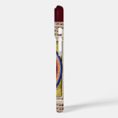 MEDIEVAL BESTIARY, SNAKE DRAGON CIRCLS Case-Mate iPhone CASE (Achterkant / Links)