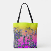 MEDIEVAL BESTIARY WAR, KNIGHTS, GIANT SNAILS Pink Draagtas (Achterkant)