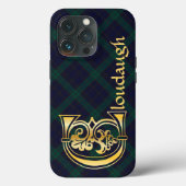 Medieval bodemkundig decoratief kapitaal C Case-Mate iPhone Case (Achterkant)