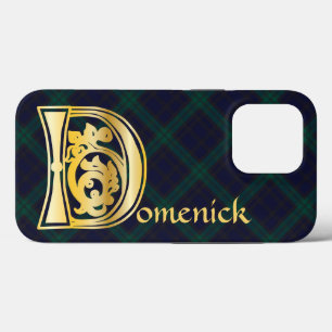 Medieval bodemkundig decoratief kapitaal D iPhone 13 Pro Hoesje