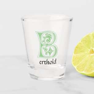Medieval bodemkundig decoratief vermogen B Shot Glas