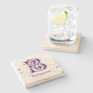 Medieval bodemkundig decoratief vermogen B Stenen Onderzetter