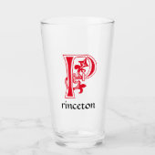 Medieval bodemkundig decoratief vermogen P Glas (Voorkant)