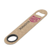 Medieval bodemmonster D-streepjescode Speed Flessenopener (Achterkant Gekanteld)