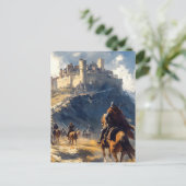 Medieval Castle Briefkaart (Staand voorkant)