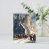 Medieval Castle Briefkaart (Staand voorkant)