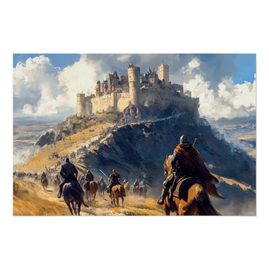 Medieval Castle Perfect Poster (Voorkant)