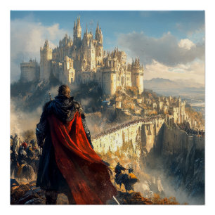 Medieval Castle Perfect Poster