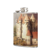 Medieval Castle River Run Heupfles (Links)