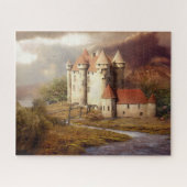 Medieval Castle River Run Legpuzzel (Horizontaal)