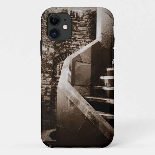 Medieval Castle Stairs of Cardiff Wales Case-Mate iPhone Case (Achterkant)