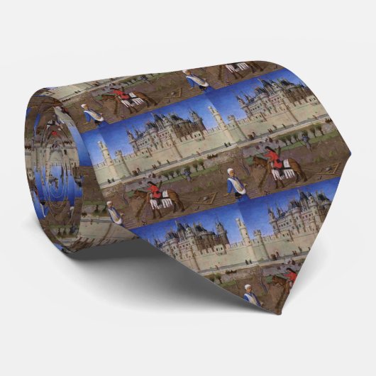 Medieval Castle stropdas (Opgerold)