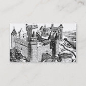Medieval Castle Visitekaartje (Achterkant)