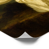 Medieval Castle Woman With Lyre Poster (Hoek)