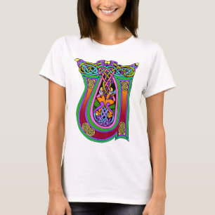 Medieval Celtic Art Knoks en Design T-shirt