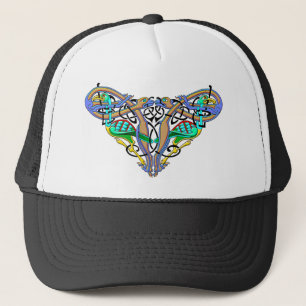 Medieval Celtic Art Knoks en Design Trucker Pet
